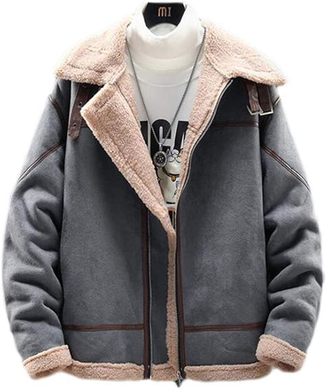 giacche da uomo in pelle scamosciata e shearling 